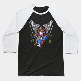 Tengu Japanese Samurai Baseball T-Shirt